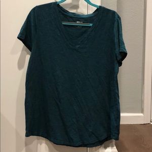 Teal/turquoise V-Neck